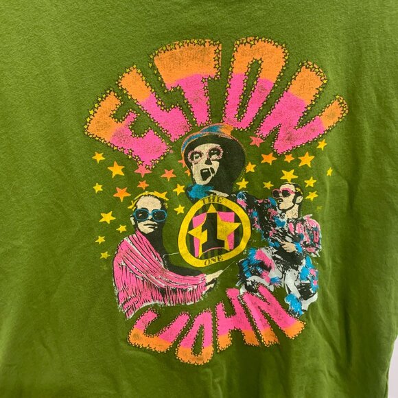 Womens DayDreamer Elton John The One Short Sleeve T-Shirt Size Medium - Picture 5 of 9